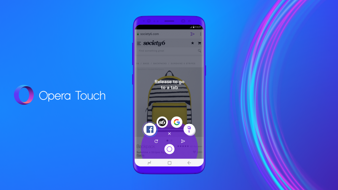 Opera Touch już dostępna dla Androida. Wersja dla iOS w drodze