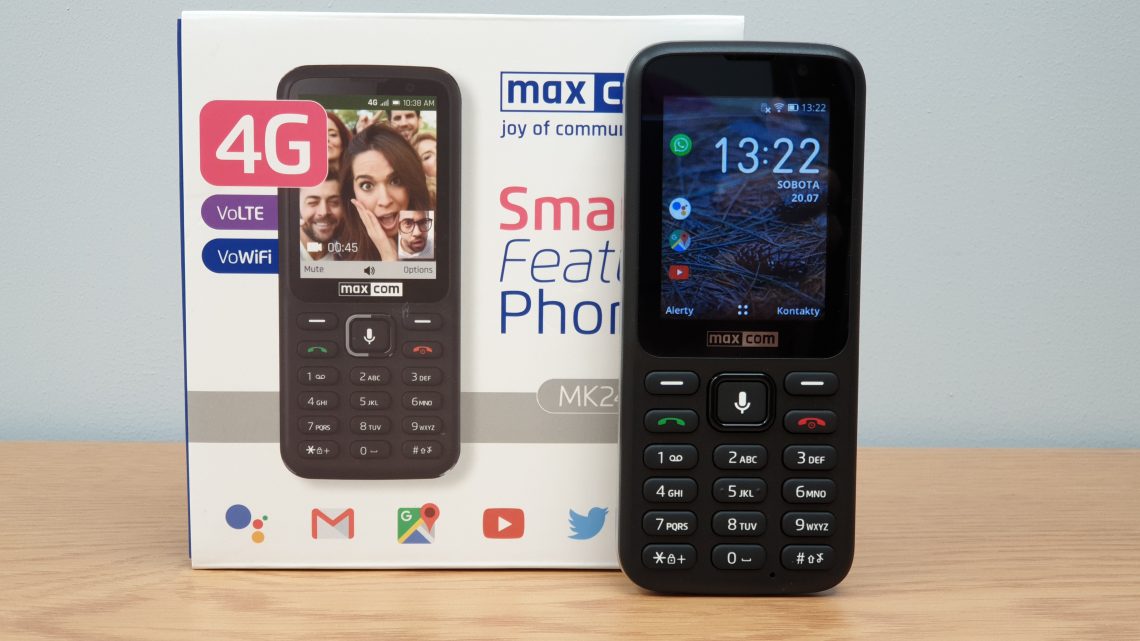 Maxcom MK241 – recenzja „zwykłego telefonu” z funkcjami smart
