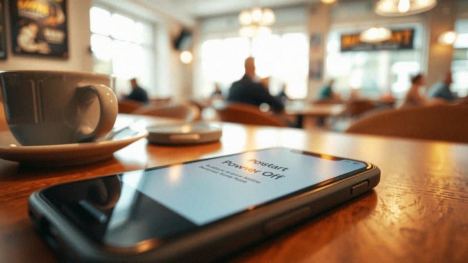 Jak zrestartować telefon, aby naprawić błąd aparatu?