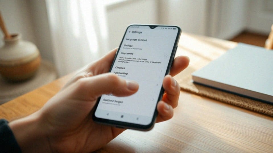 Jak dostosować ustawienia klawiatury w telefonie?