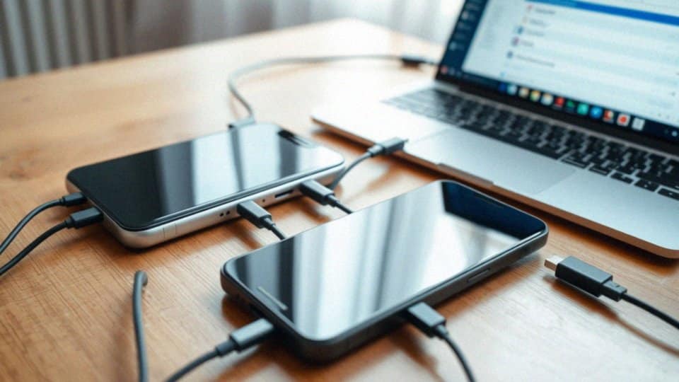 Jak przenieść dane między telefonami przewodowo?