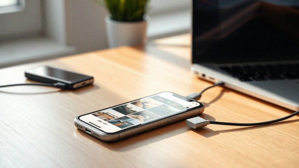 Jak odblokować telefon przed transferem zdjęć?