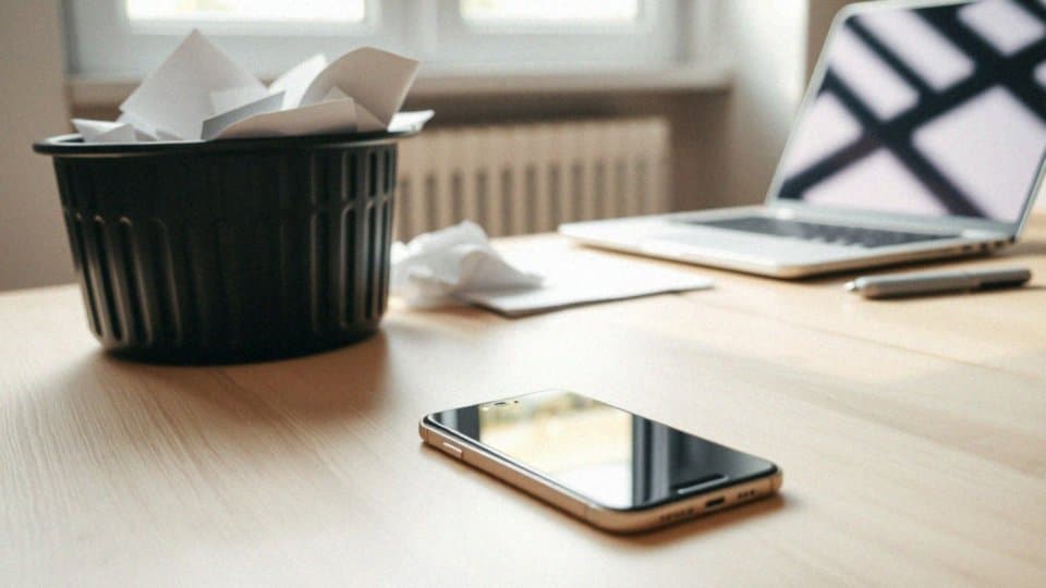 Jak długo zdjęcia są przechowywane w koszu telefonu?